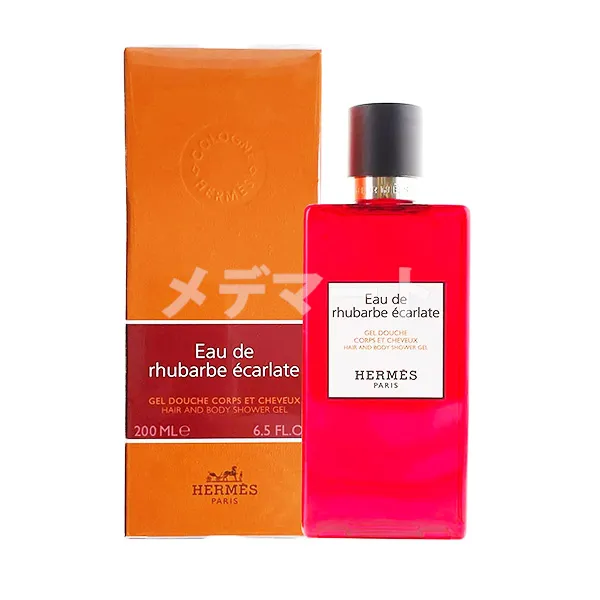 【HERMES】オー ドゥ ルバーブ エカルラット ヘア&ボディシャワージェル※正規品保証 商品画像